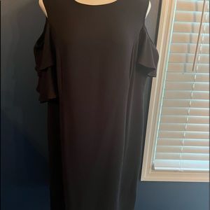 🧡Cold Shoulder Black Sheath Dress🧡